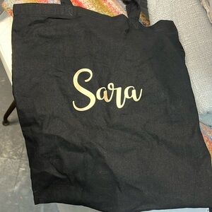 Sara Cotton Tote Bag